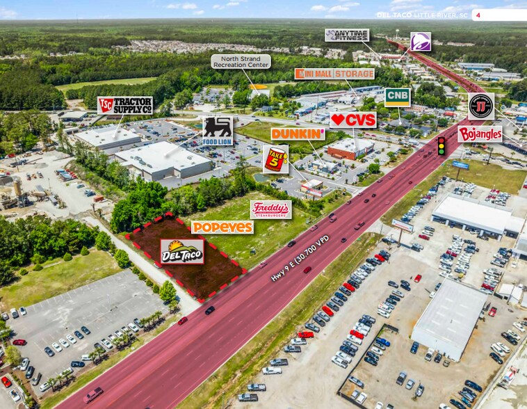 2525 Hwy 9 E, Little River, SC à vendre - Photo de l’immeuble – Image 2 sur 3