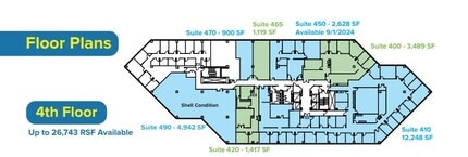 6550 Rock Spring Dr, Bethesda, MD à louer Plan d’étage– Image 1 sur 1