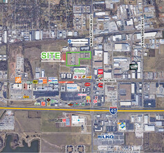 6100 NW 2nd St, Oklahoma City, OK - VUE AÉRIENNE  vue de carte