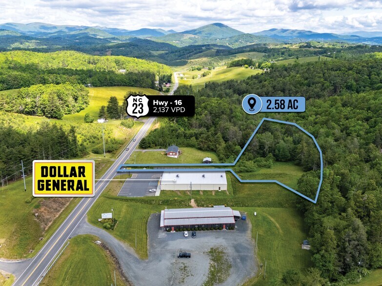 adj. to 9309 NC Highway 16 S, West Jefferson, NC à vendre - Photo de l’immeuble – Image 3 sur 8