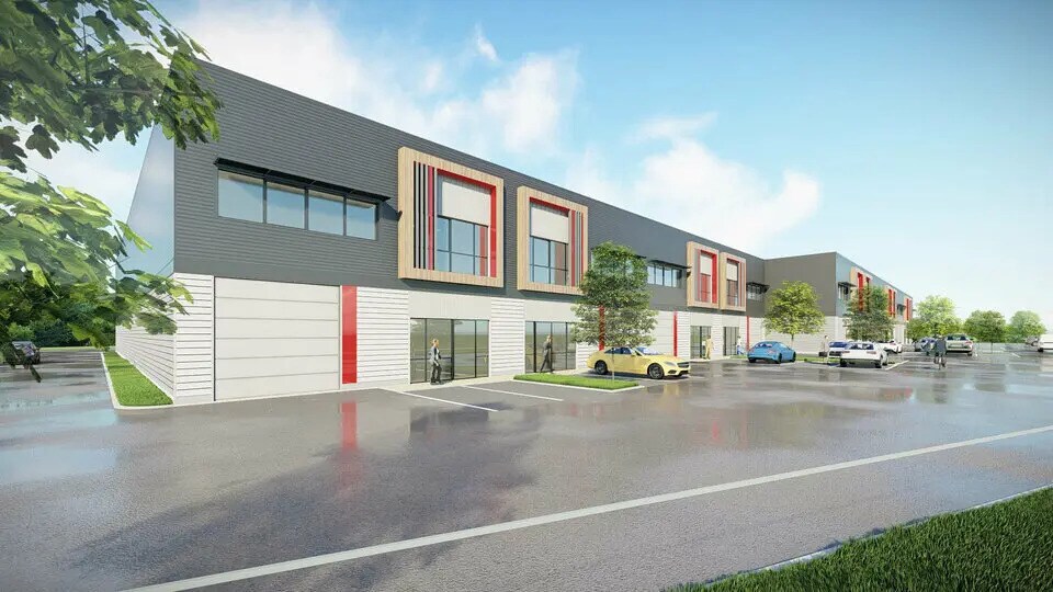 Local d’activités dans FRAGNES à louer - Photo de l’immeuble – Image 1 sur 3