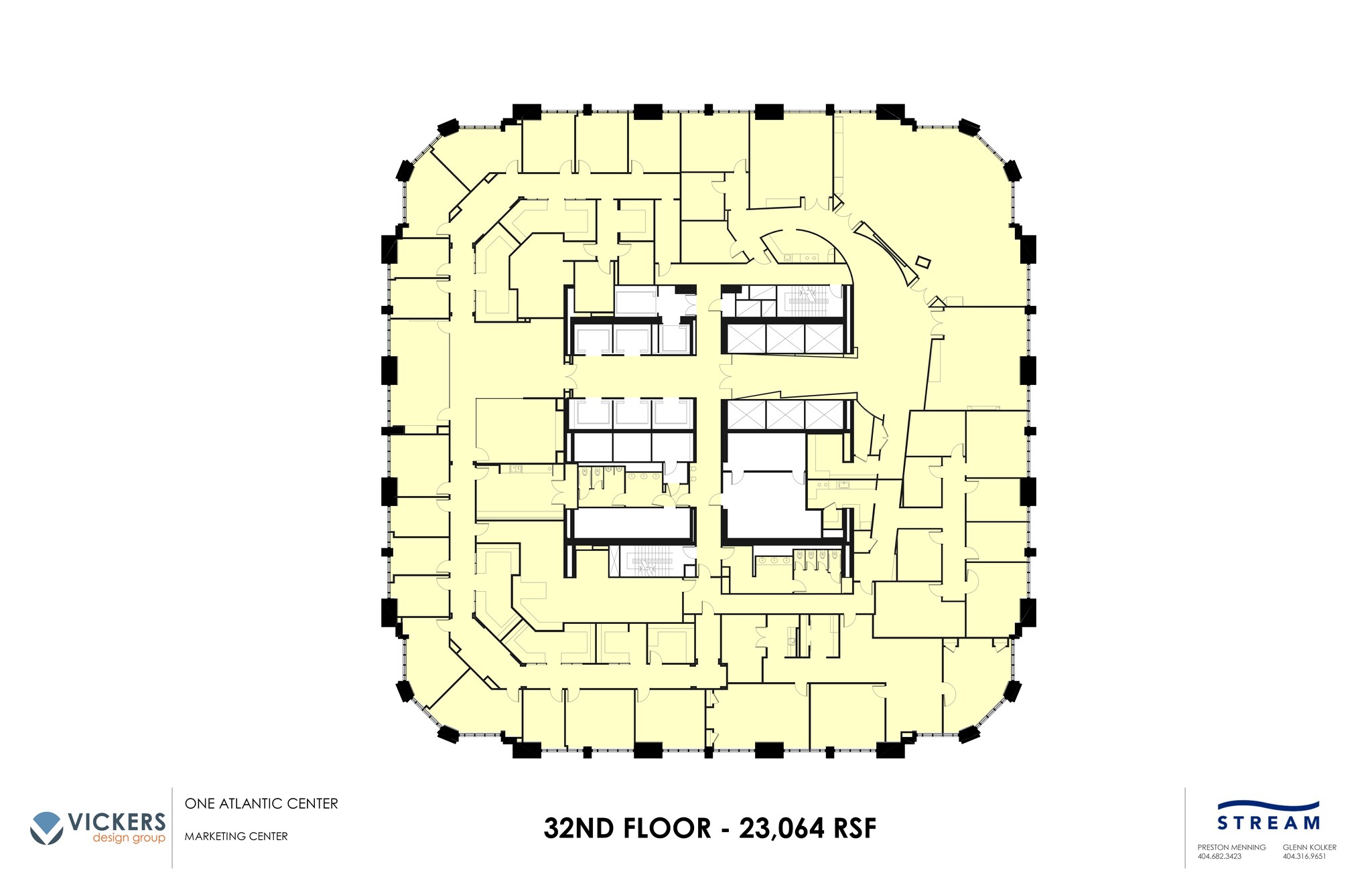 1201 W Peachtree St NW, Atlanta, GA à louer Plan de site– Image 1 sur 1