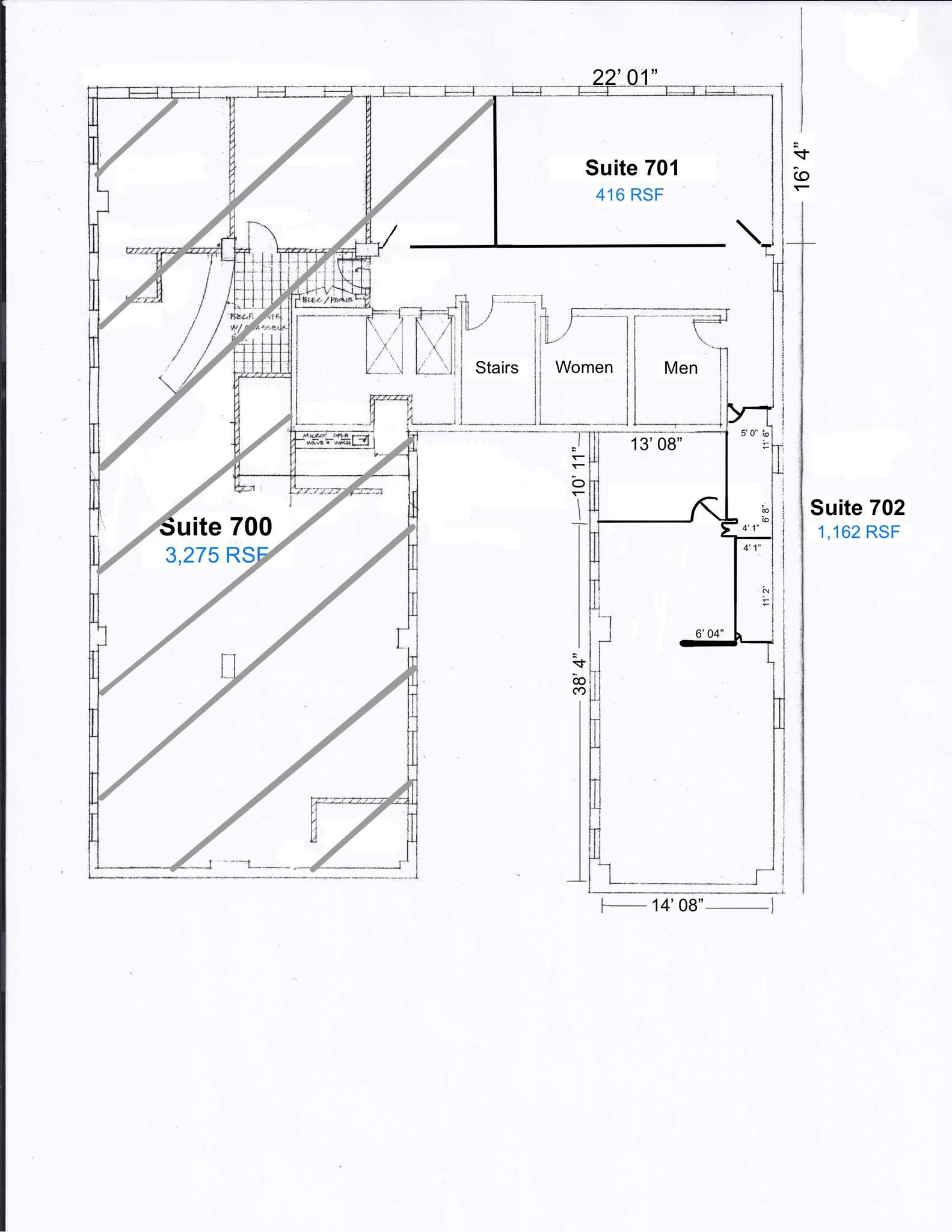 4-6 Smithfield St, Pittsburgh, PA à louer Plan d’étage– Image 1 sur 6