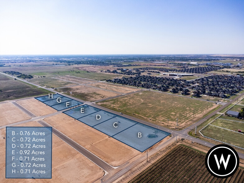 50th Street & Alcove Ave- North, Lubbock, TX à vendre - Photo principale – Image 1 sur 21