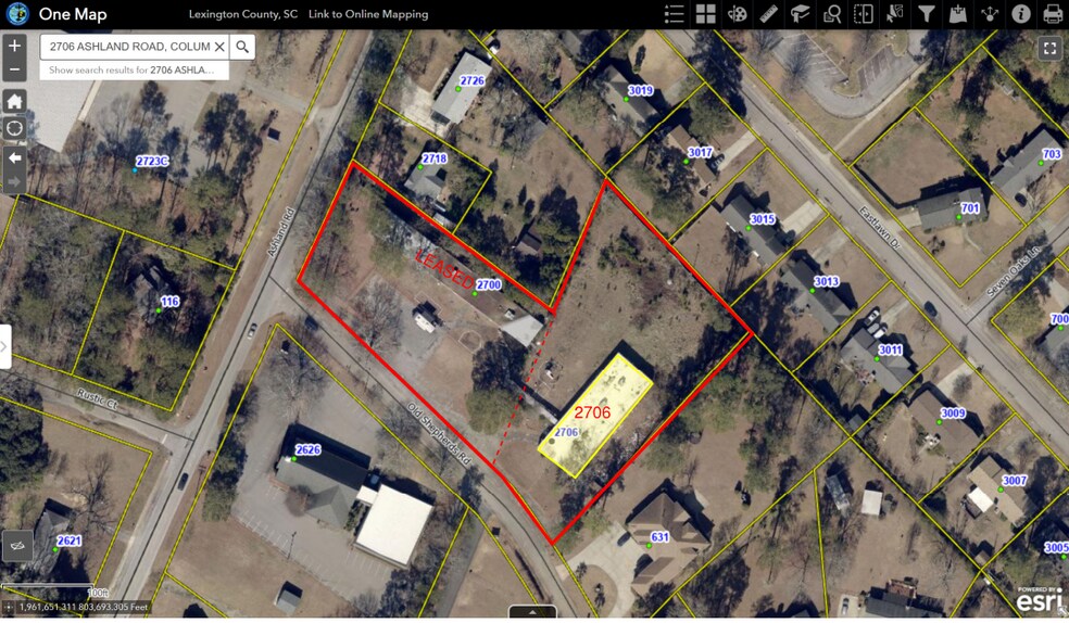 2706 Ashland Rd, Columbia, SC à louer - Photo de l’immeuble – Image 3 sur 3