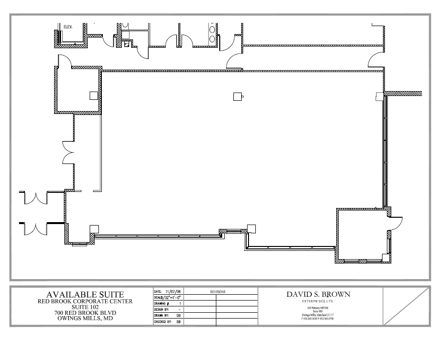 600 Red Brook Blvd, Owings Mills, MD à louer Plan d’étage– Image 1 sur 1