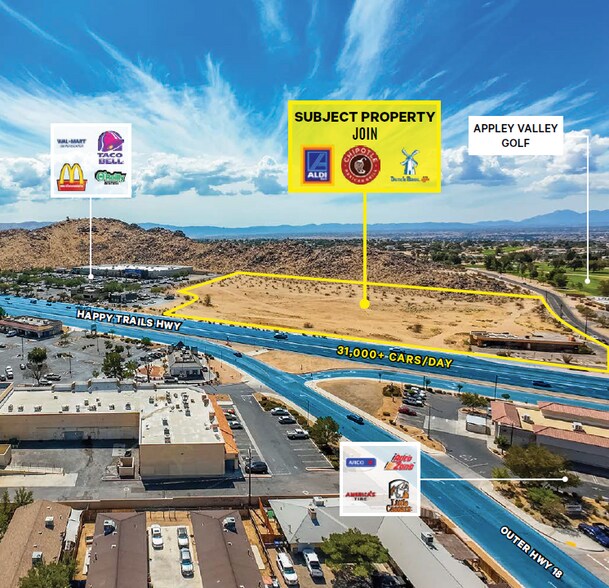 Highway 18 & Rancherias Rd, Apple Valley, CA à louer - Photo de l’immeuble – Image 2 sur 10