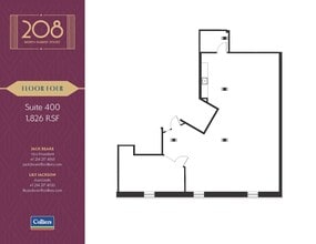 208 N Market St, Dallas, TX à louer Plan d’étage– Image 1 sur 1