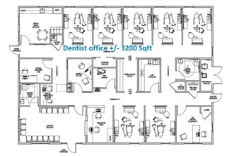 634 Fairview Rd, Simpsonville, SC à louer Plan d’étage– Image 2 sur 4