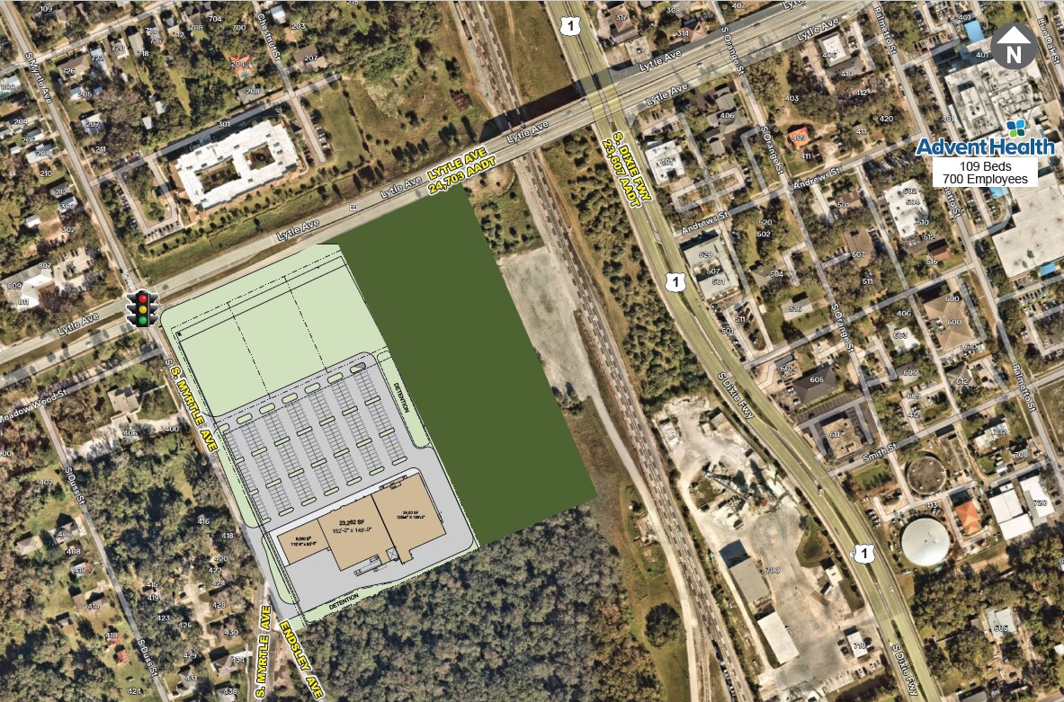 lytle avenue Ave, New Smyrna Beach, FL à louer Plan de site– Image 1 sur 4
