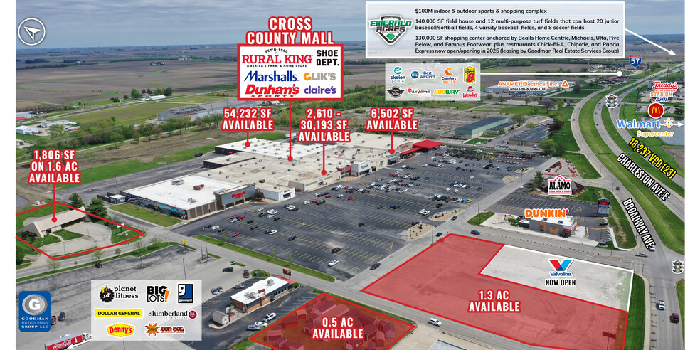 700 Broadway Ave E, Mattoon, IL à louer - Photo de l’immeuble – Image 3 sur 7