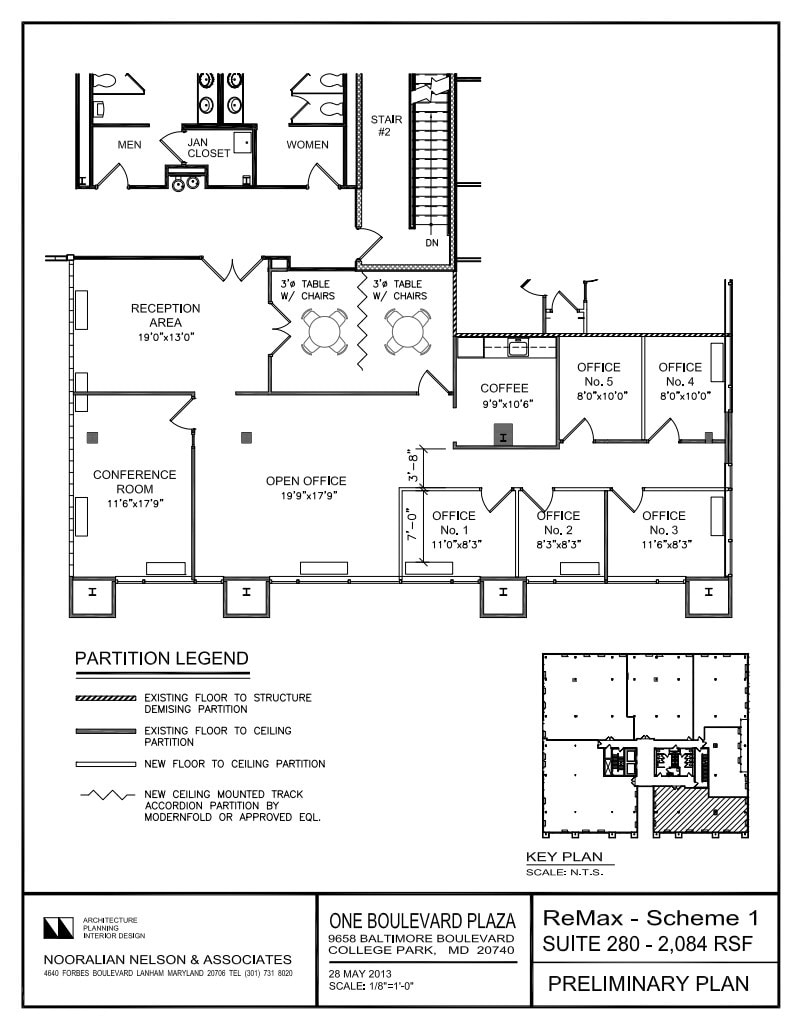 9658 Baltimore Ave, College Park, MD à louer Plan d’étage– Image 1 sur 1
