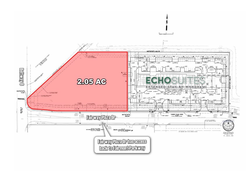 Fairway Plaza Dr, Pasadena, TX à vendre - Plan de site – Image 3 sur 3