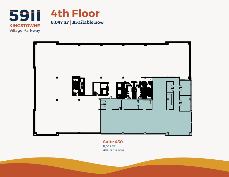 5900-5920 Kingstowne Towne Ctr, Alexandria, VA à louer Plan d’étage– Image 1 sur 1