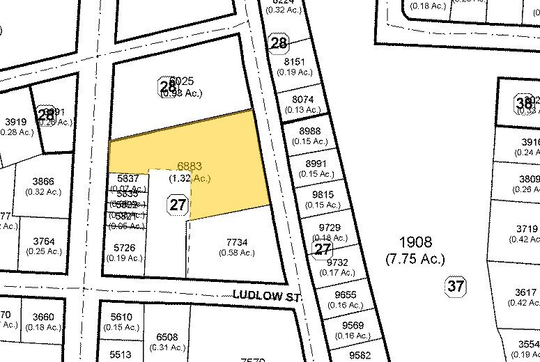 606 N 1st St, Albemarle, NC à louer - Plan cadastral – Image 2 sur 6