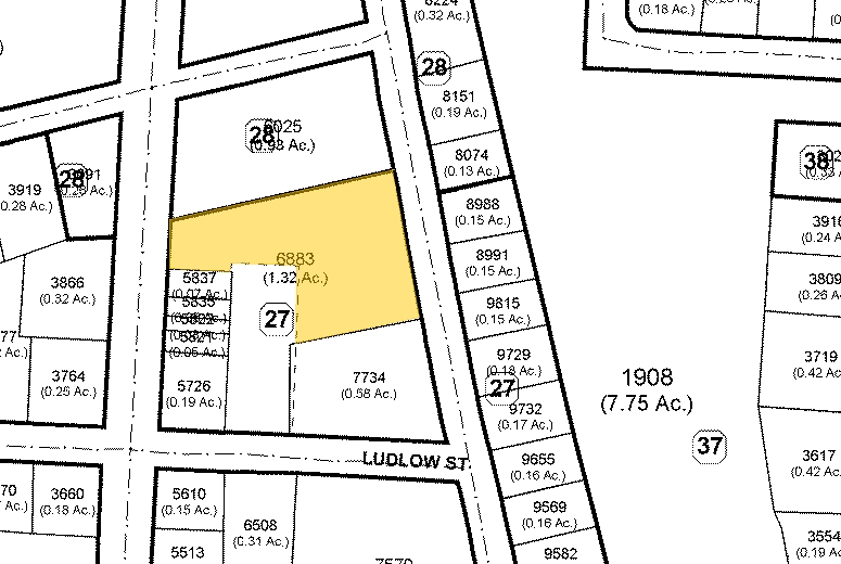 731 N Second St, Albemarle, NC à louer - Plan cadastral – Image 2 sur 6