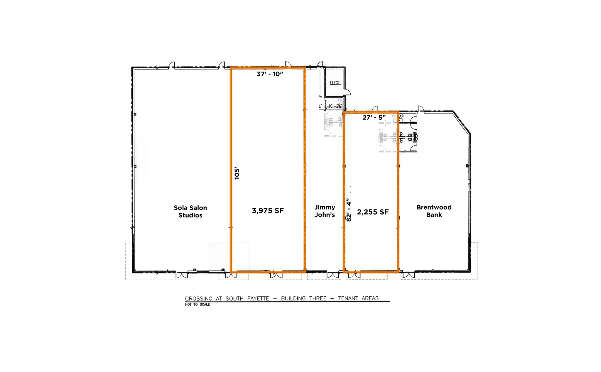 3011 Washington Pike, Bridgeville, PA à louer Plan d’étage– Image 1 sur 7