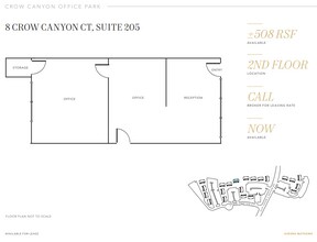 3 Crow Canyon Ct, San Ramon, CA à louer Plan d’étage– Image 1 sur 1