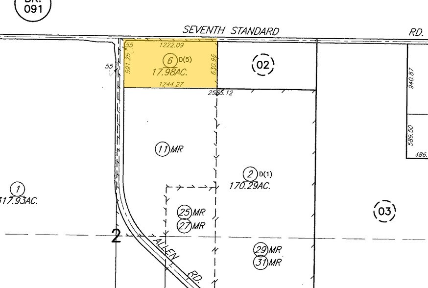Seventh Standard Rd, Bakersfield, CA à louer - Plan cadastral – Image 2 sur 5