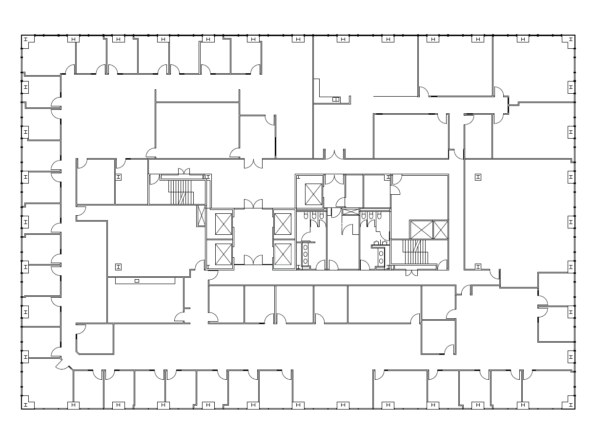915 Wilshire Blvd, Los Angeles, CA à louer Plan d’étage– Image 1 sur 1