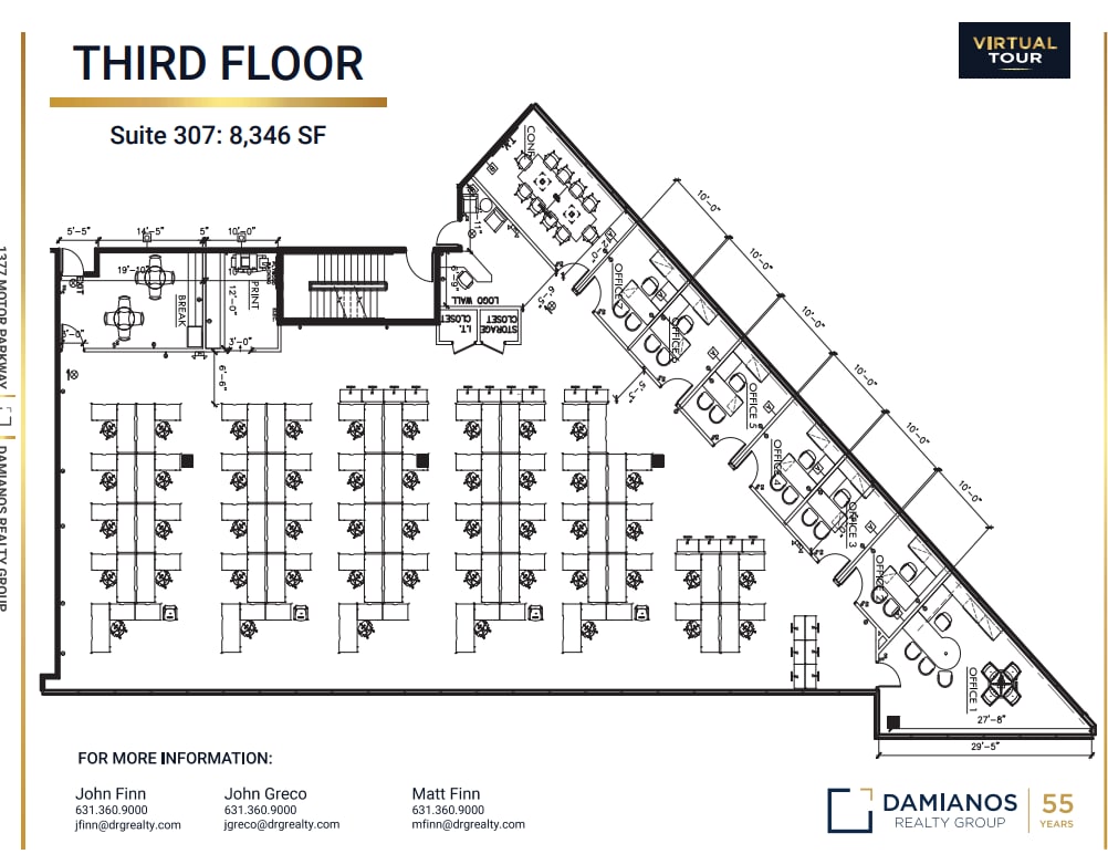 1377 Motor Pky, Islandia, NY à louer Plan d’étage– Image 1 sur 1