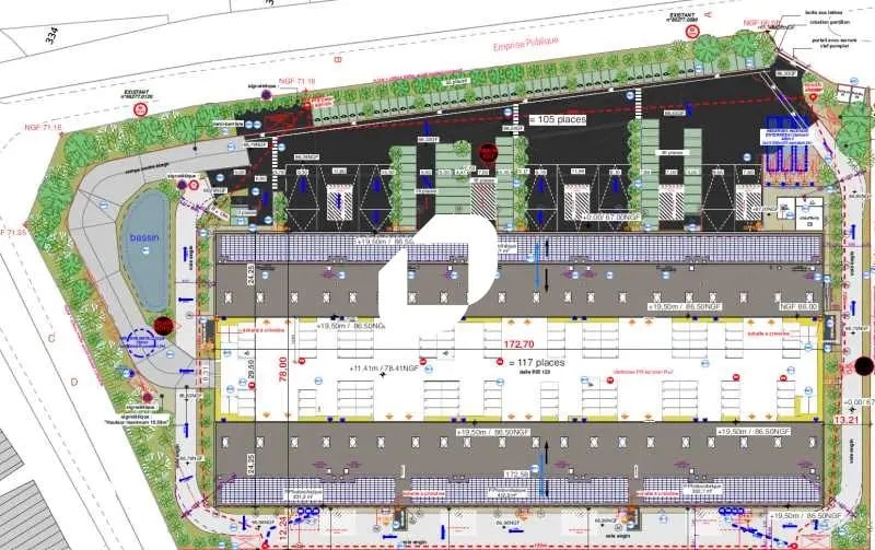 Local d’activités dans Gonesse à louer Plan de site– Image 1 sur 9