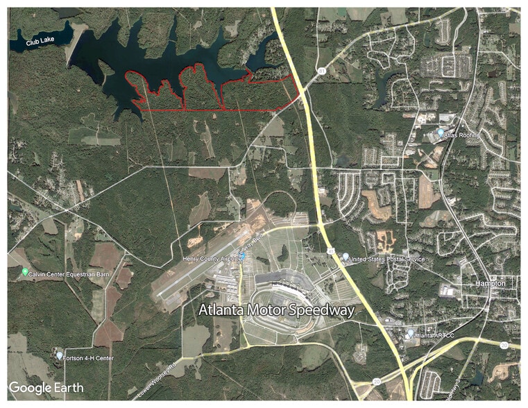 Highway 19/41, Hampton, GA à vendre - Aérien – Image 1 sur 3