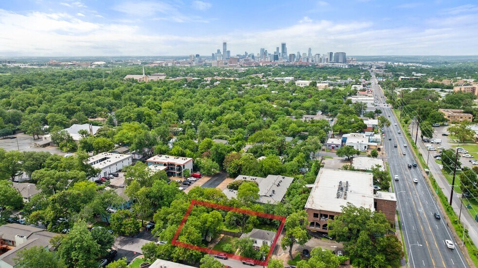 4312 Avenue A, Austin, TX à vendre - Aérien – Image 2 sur 6