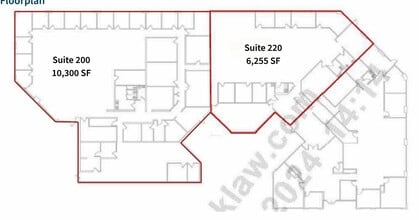 1510 Valley Center Pky, Bethlehem, PA à louer Plan d’étage– Image 1 sur 1