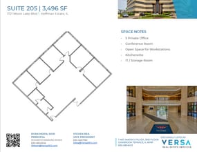 1721 Moon Lake Blvd, Hoffman Estates, IL à louer Plan d’étage– Image 1 sur 1