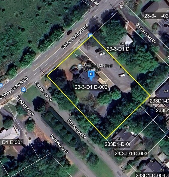 405 Gaines School Rd, Athens, GA à louer - Plan cadastral – Image 3 sur 13