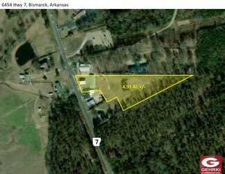 Plus de détails pour 6454 Highway 7, Bismarck, AR - Local commercial à vendre
