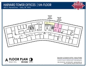 4815 S Harvard Ave, Tulsa, OK à louer Plan d’étage– Image 1 sur 1