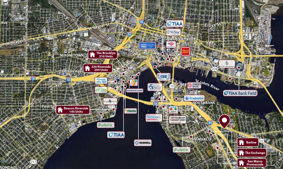 2256-2264 Atlantic Blvd, Jacksonville, FL à louer - Photo de l’immeuble – Image 3 sur 5