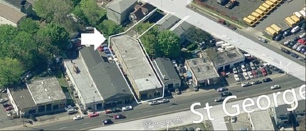 720 E Saint Georges Ave, Linden, NJ - Vue aérienne  vue de carte