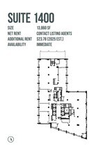2 Carlton St, Toronto, ON à louer Plan d’étage– Image 1 sur 1