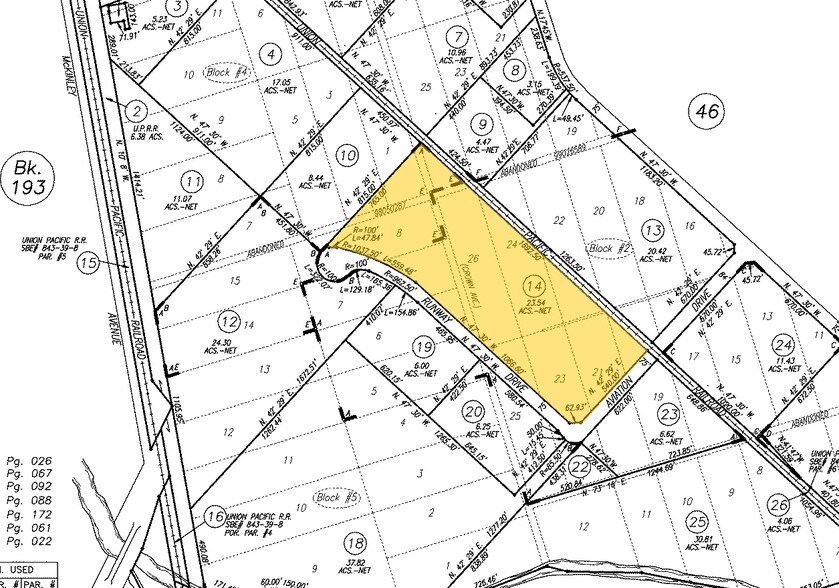 1111 Runway Dr, Stockton, CA à louer - Plan cadastral – Image 2 sur 6