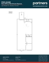 9189 Winkler Dr, Houston, TX à louer Plan de site– Image 1 sur 1