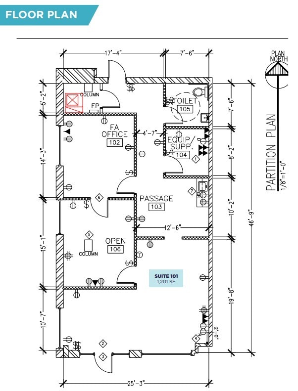 203 E Main St, Waunakee, WI à louer Plan d’étage– Image 1 sur 1