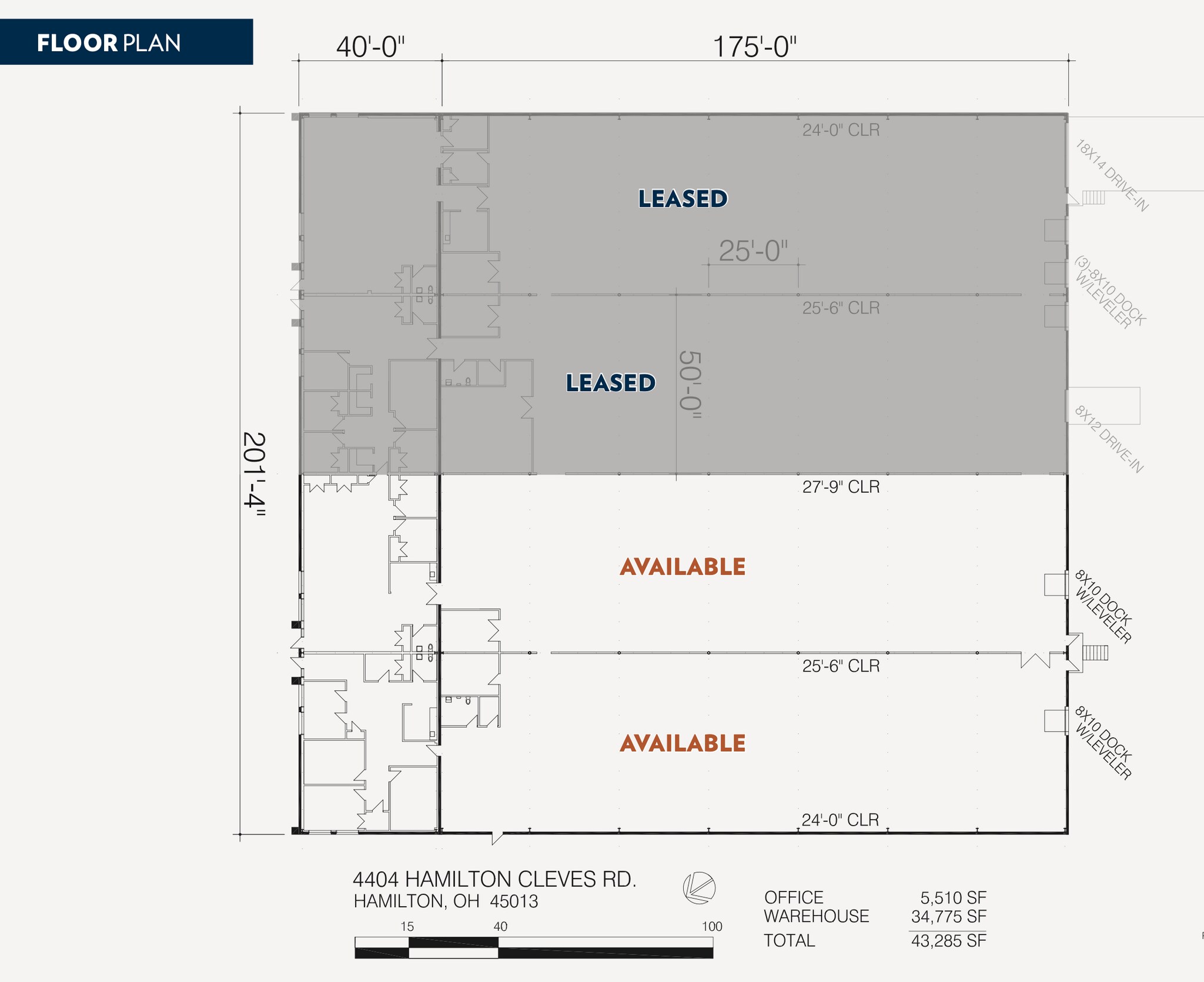 4404 Hamilton Cleves Rd, Hamilton, OH à louer Plan d’étage– Image 1 sur 1