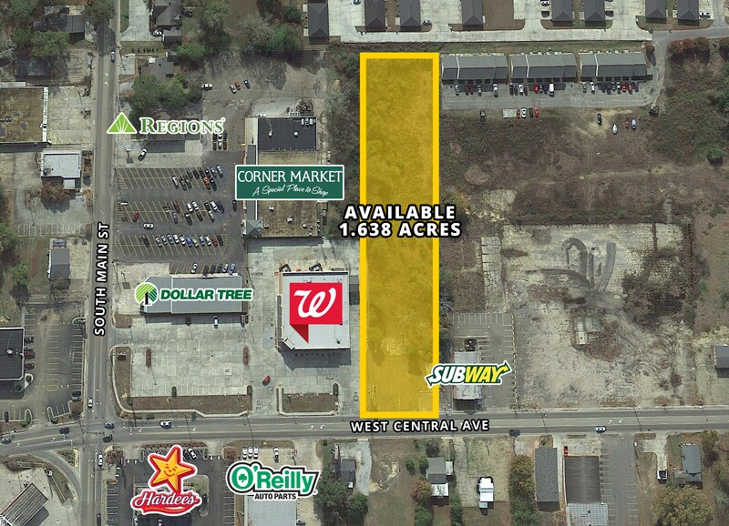 103 West Central, Petal, MS à vendre - Aérien – Image 2 sur 2