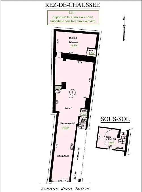 Plus de détails pour 117 Avenue Jean Lolive, Pantin - Logement à vendre