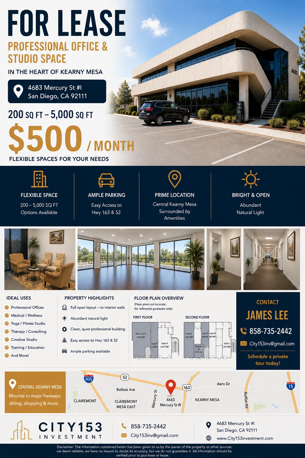 4683 Mercury St, San Diego, CA à louer Photo de l’immeuble– Image 1 sur 13