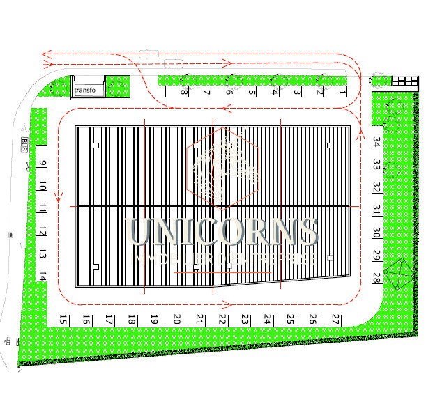 Industriel/Logistique dans Roques à vendre - Plan de site – Image 3 sur 7