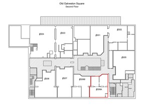 2215 Strand St, Galveston, TX à louer Plan de site– Image 1 sur 8
