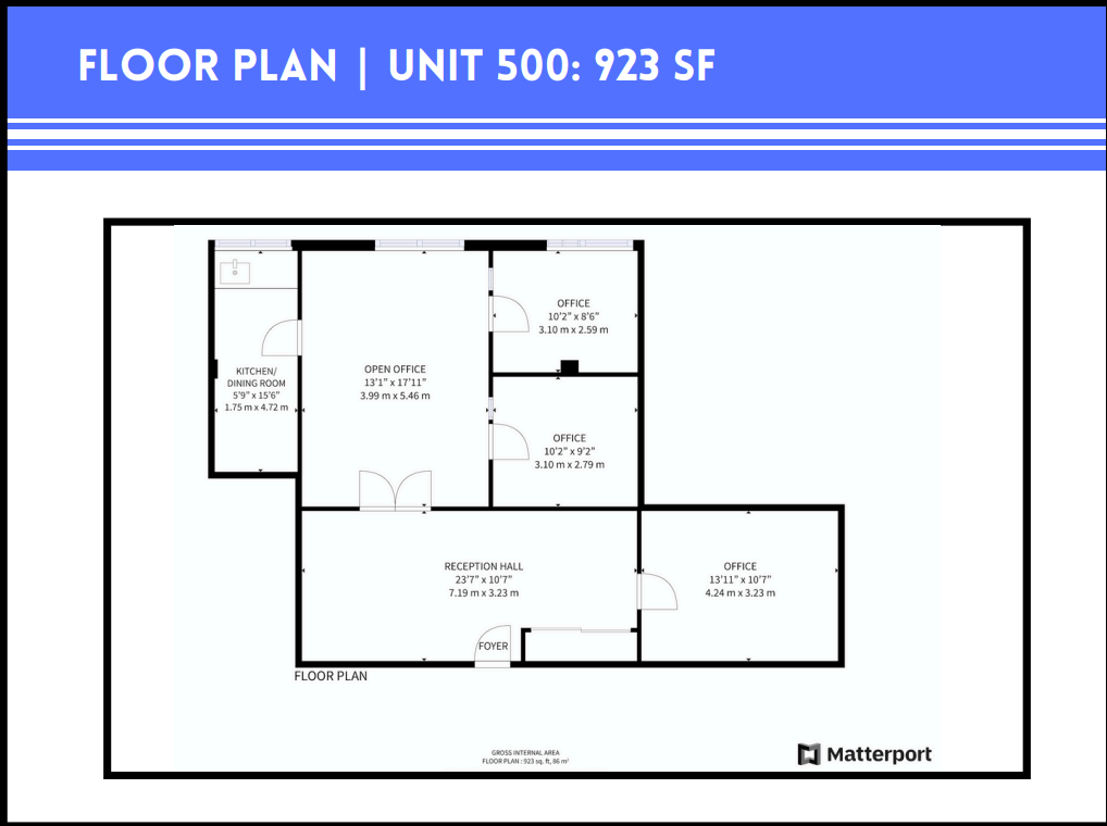 234 Eglinton Ave E, Toronto, ON à louer Plan d’étage– Image 1 sur 1