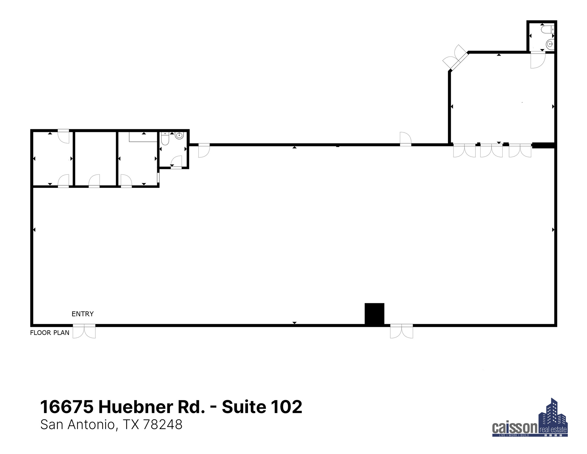 16675 Huebner Rd, San Antonio, TX à louer Plan d’étage– Image 1 sur 1
