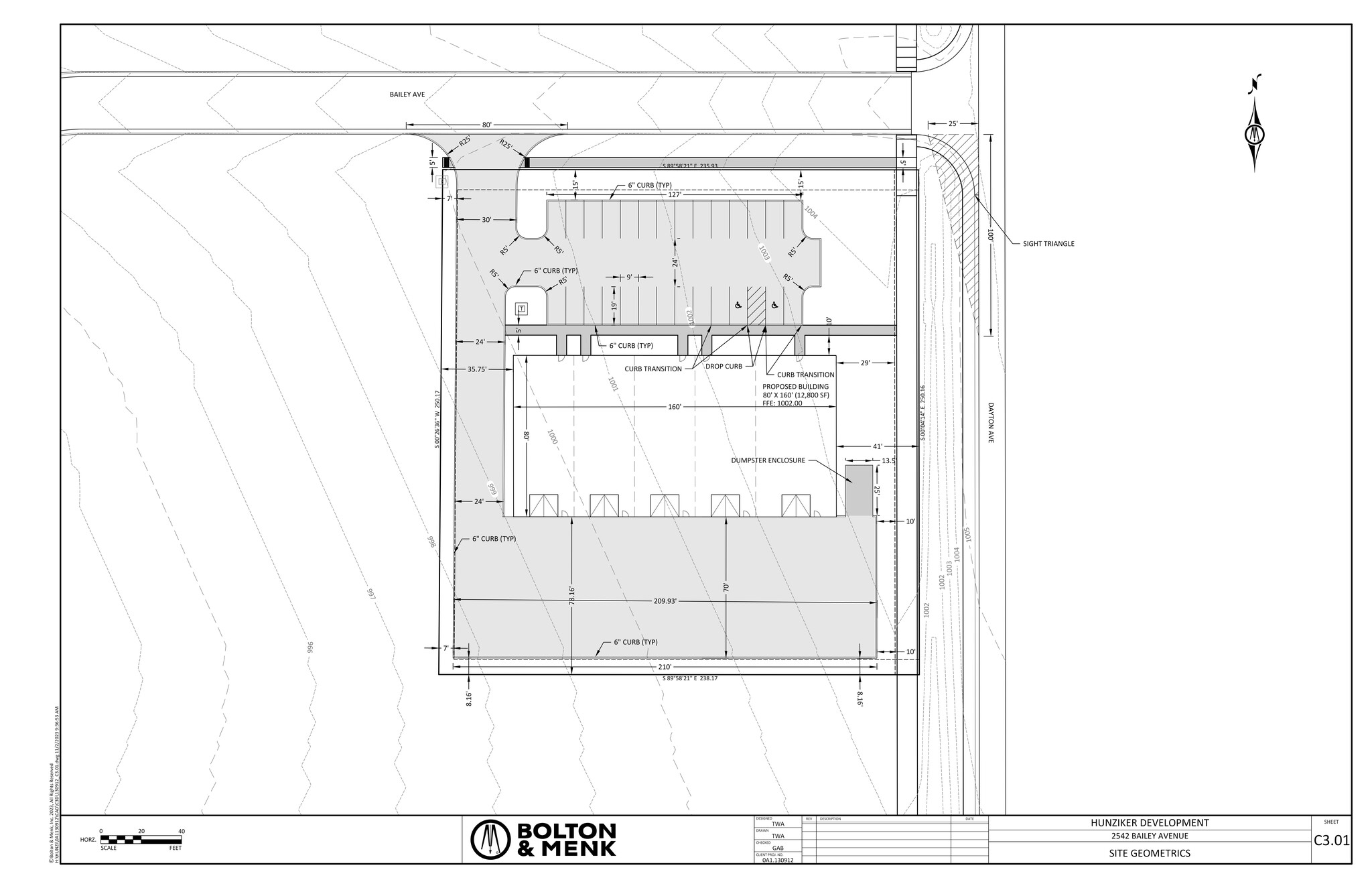 2542 Bailey Ave, Ames, IA à louer Plan de site– Image 1 sur 7
