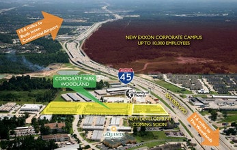 210-240 Spring Hill Dr, The Woodlands, TX - VUE AÉRIENNE  vue de carte - Image1