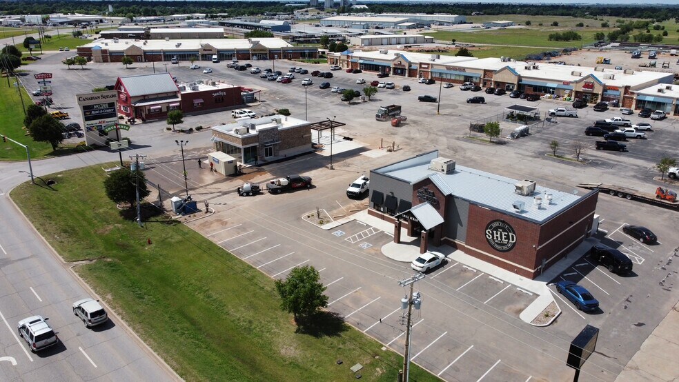 1627-1629 E US Highway 66, El Reno, OK à louer - Aérien – Image 2 sur 5